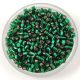 Miyuki Delica Japanese Seed Bead  - 148 -  Silver Lined Green - 10/0