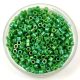 Miyuki Delica Japanese Seed Bead  size : 10/0 - 0163 Opaque Green AB