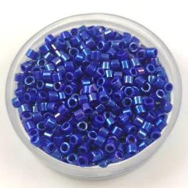   Miyuki Delica Japanese Seed Bead - 216 - Opaque Cobalt AB - 10/0
