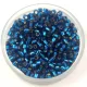 Miyuki Delica Japanese Seed Bead  - 608 -  Silver Lined Blue Zircon - 10/0