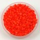 Miyuki Delica Japanese Seed Bead  size : 10/0 - 722 Opaque Orange