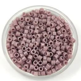 Miyuki Delica Japanese Seed Bead - 0728 - Opaque Mauve 10/0