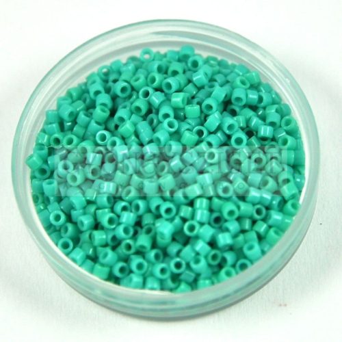 Miyuki Delica Japanese Seed Bead  size : 10/0 - 0729 Opaque Turquoise Green 10/0