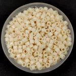 Miyuki Delica Japanese Seed Bead  size : 10/0 - 0732  - Opaque Dk Cream