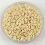 Miyuki Delica Japanese Seed Bead  size : 10/0 - 0732  - Opaque Dk Cream