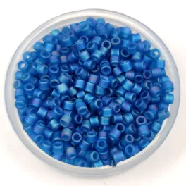   Miyuki Delica Japanese Seed Bead - 862 - Capri Blue AB Matt - 10/0