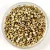 Miyuki Delica Japanese Seed Bead  size : 10/0 -  2262 - Opaque Yellow Picasso