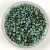 Miyuki Delica Japanese Seed Bead  size : 10/0 - 2264 - Opaque Turquoise Blue Picasso