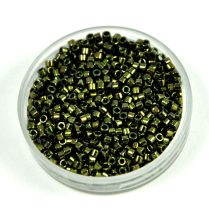 Miyuki delica gyöngy 0011 - metál sötét oliva - 11/0
