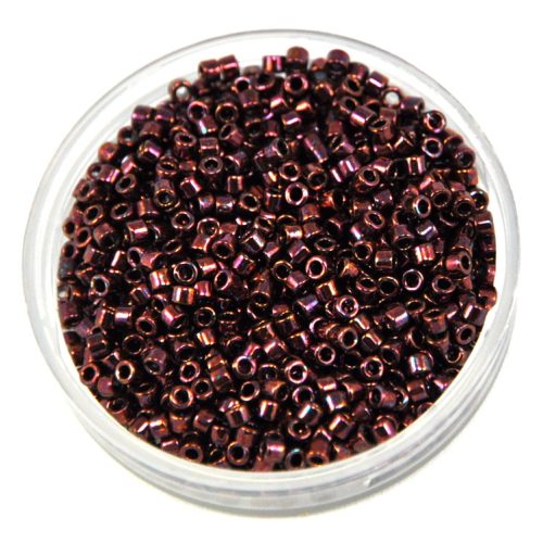 Miyuki delica gyöngy 0012 - metál málna - 11/0 - 50g-AKCIOS
