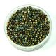 Miyuki delica gyöngy 0024 - Metallic Olive Green Iris - 11/0 - 50g-AKCIOS
