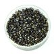 Miyuki Delica Japanese Seed Bead  size : 11/0 - 0026 Metallic Steel Iris 