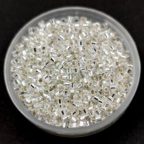 Miyuki delica gyöngy 0041 - Silver Lined Crystal - 11/0