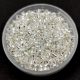 Miyuki Delica Japanese Seed Bead  size : 11/0 - 0041 Silver Lined Crystal 