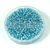 Miyuki delica gyöngy 0044 - ezüst közepű aqua - 11/0 Miyuki delica gyöngy 0044 - ezüst közepű aqua - 11/0