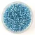 Miyuki Delica Japanese Seed Bead  size : 11/0 - 0044 Silver Lined Aqua 
