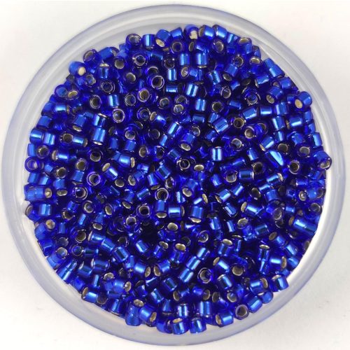 Miyuki Delica Japanese Seed Bead - 44 - Silver Lined Cobalt - 11/0