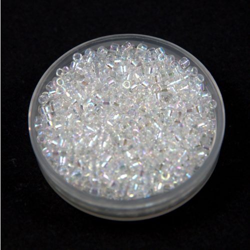 Miyuki delica gyöngy 0051 - kristály ab - 11/0 - 50g-AKCIOS