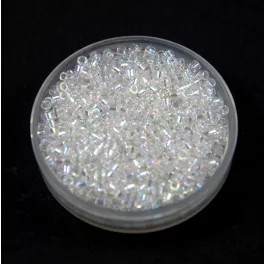   Miyuki Delica Japanese Seed Bead  size : 11/0 - 0051 Crystal AB 
