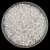 Miyuki Delica Japanese Seed Bead  size : 11/0 - 0052 - Pale Peach Lined Crystal AB 