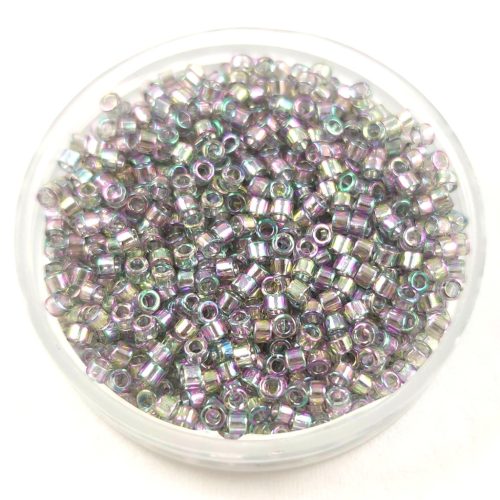 Miyuki Delica Japanese Seed Bead  - 0107 - Trasparent Grey Iris - 11/0
