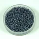 Miyuki Delica Japanese Seed Bead  size : 11/0 - 0132 Opaque Dark Gray AB