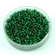 Miyuki delica gyöngy 0148 - Silver Lined Green - 11/0 - 50g - AKCIOS