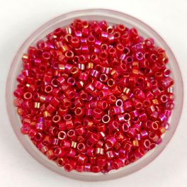 Miyuki delica gyöngy 0162 - Opaque Red AB - 11/0