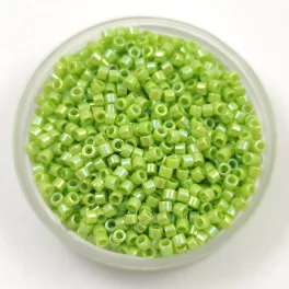  Miyuki Delica Japanese Seed Bead  size : 11/0 - 0169 Opaque Chartreuse AB 