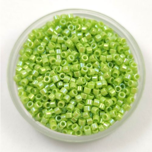 Miyuki Delica Japanese Seed Bead  size : 11/0 - 0169 Opaque Chartreuse AB 