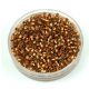 Miyuki Delica Japanese Seed Bead  size : 11/0 - 0181 - Silver Lined Light Bronze