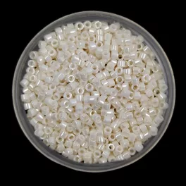   Miyuki Delica Japanese Seed Bead  size : 11/0 - 0203 Ceylon Cream 