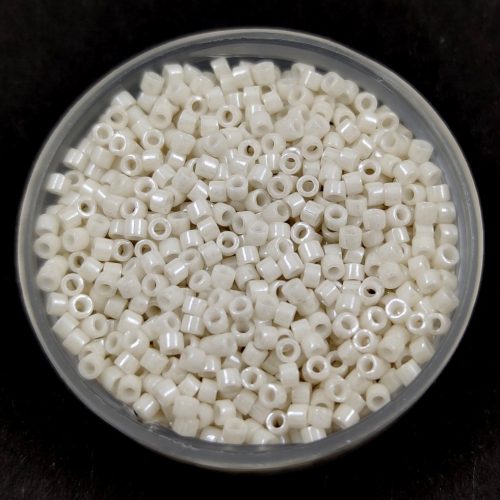 Miyuki delica gyöngy 0211 - telt mészkő lüszter - 11/0 - 50g-AKCIOS