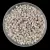 Miyuki Delica Japanese Seed Bead  size : 11/0 - 223 - Silver Lined Opal White AB