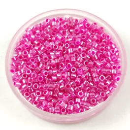   Miyuki Delica Japanese Seed Bead  size : 11/0 - 247 - Ceylon Hot Pink