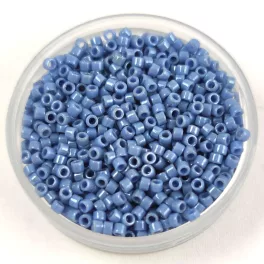   Miyuki Delica Japanese Seed Bead  size : 11/0 - 0266 Opaque Denim Luster