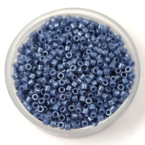 Miyuki delica gyöngy 0267 - Opaque Smoke Luster - 11/0 - 50g-AKCIOS
