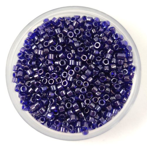 Miyuki delica gyöngy 0277 - Opaque Cobalt Luster - 11/0 - 50g-AKCIOS