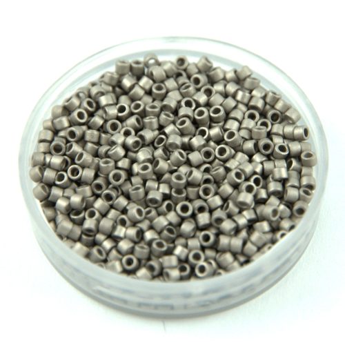 Miyuki delica gyöngy  0321 - Matte Nickel - 11/0 - 25g - AKCIOS