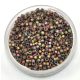 Miyuki Delica Japanese Seed Bead  size : 11/0 - 0380 Matte Metallic Khaki Iris 