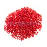 Miyuki delica gyöngy 0602 -  Silver Lined Ruby - 11/0
