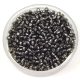 Miyuki Delica Japanese Seed Bead - 613 - Silver Lined Dark Grey - 11/0