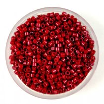 Miyuki delica gyöngy 0654 - Dyed Opaque Cranberry - 11/0