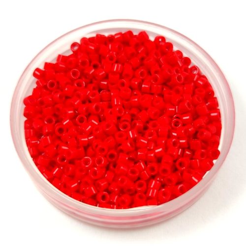 Miyuki Delica Japanese Seed Bead  size : 11/0 - 0723 Opaque Red 