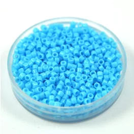 Miyuki delica gyöngy 0725 - Opaque Turquoise Blue - 11/0