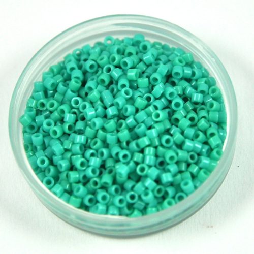Miyuki Delica Japanese Seed Bead  size : 11/0 - 0729 Opaque Turquoise Green 