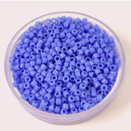   Miyuki Delica Japanese Seed Bead  size : 11/0 - 0730 Opaque Royal Blue 