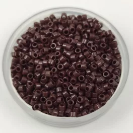   Miyuki Delica Japanese Seed Bead  size : 11/0 - 0734 Opaque Chocolate
