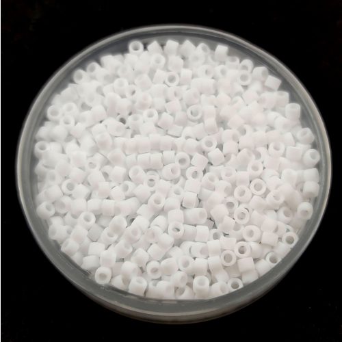 Miyuki Delica Japanese Seed Bead - 0750 - Matte White - 11/0