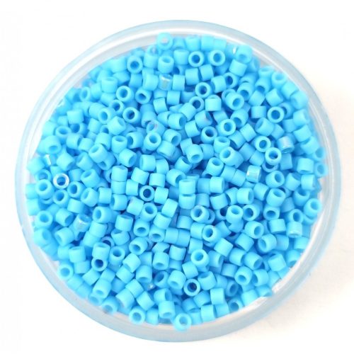 Miyuki Delica Japanese Seed Bead  size : 11/0 - 0755 Matte Opaque Turquoise Blue 